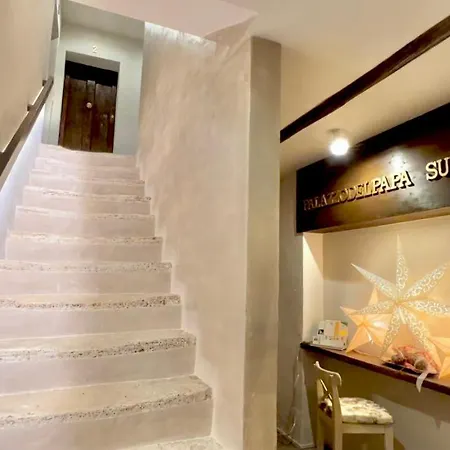 公寓 Palazzo Del Papa Country 锡耶纳